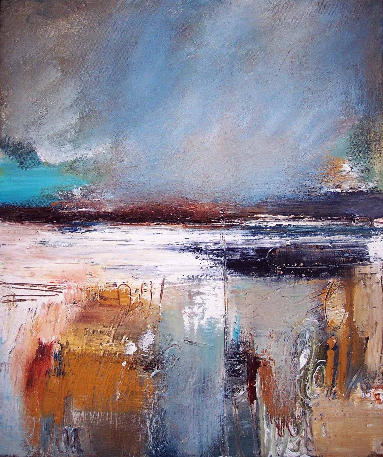 'Shades of Seashore' by artist Rosanne Barr